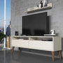 Hanah Home Mueble de TV Moderno Crema